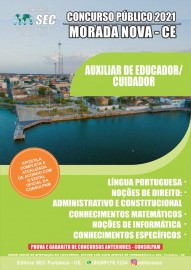 Morada Nova 2021 Auxiliar de Educador / cuidador 