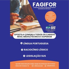 Comum a todos os cargos - apostila FAGIFOR - Teoria e questes editora sec 