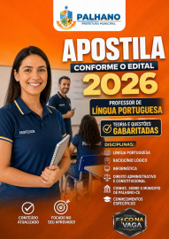 Palhano -Ce 2026 Prof de l�ngua Portuguesa 