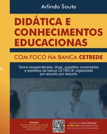 Didtica e Conhecimento Educacionais com foco na Banca Cetrede 