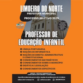 Limoeiro do Norte -Ce 2025 Prof  Educa��o infantil 
