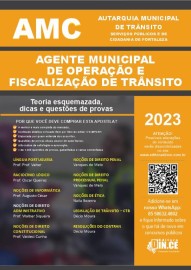 Agente Municipal de Operao e Fiscalizao de Trnsito - apostila AMC Fortaleza 2023 apos edital
