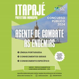 ITAPAJE- CE  Agente de Endemia 