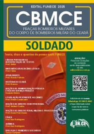 .Soldado da carreira de praas - apostila Bombeiros Cear -CBPMCE 2025