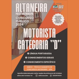 ALTANEIRA- CE  Motorista CAT  D 