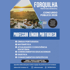 Forquilha -Ce 2026 Prof de L�ngua Portuguesa 