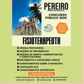 Pereiro -Ce 2026 Fisioterapeuta 
