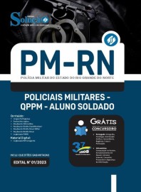 Apostila PM-RN 2023 - Policiais Militares - QPPM - Aluno Soldado