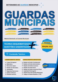 Detonando as Guardas Municipais edio 2023 valor r$ 120.00   Contm 800 Questes comentadas e gabaritadas ( 880 pginas ).    