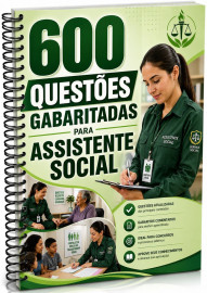 PDF 600 quest�es gabaritadas para Assistente S�cial digital 
