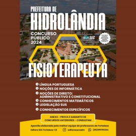 HIDROLANDIA- CE   Fisioterapeuta 