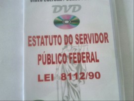 DVD - ESTATUTO DO SERVIDOR PBLICO FEDERAL LEI 8112.90 VOL 3
