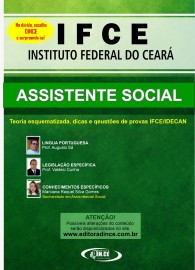 PRE- VENDA ASSISTENTE SOCIAL IFCE Teoria esquematizada questes IDECAN 2021 - impressa   PREVISO DE ENVIO: 23.09.2021