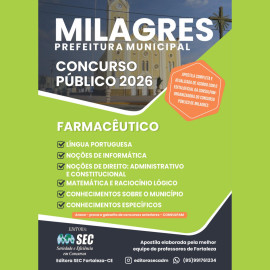 Milagres -Ce 2026 Farmac�utico 