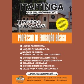 Itaitinga 2025 Professor de  educao bsica 