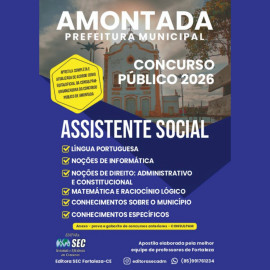 Amontada -Ce. 2026  Assistente Social  editora Sec 