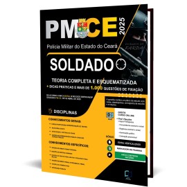 Cpia de Apostila Pmce 2025 Soldado aps edital. Editora elaborar 