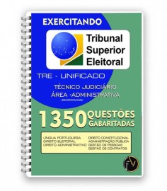   pdf 1350 questes gabaritadas para Tcnico judicirio rea administrativa digital 
