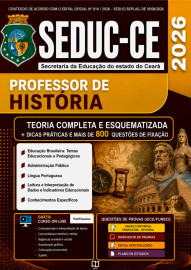 Seduc -Ce 2026  Prof de Hist�ria 