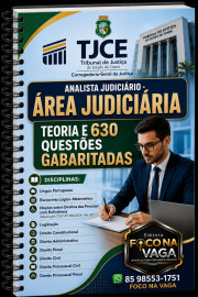 Tj ce 2026  Analista Judici�rio �rea judici�ria 