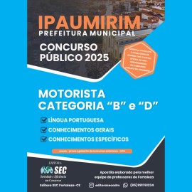 Ipaumirim-Ce 2025 Motorista B e D 