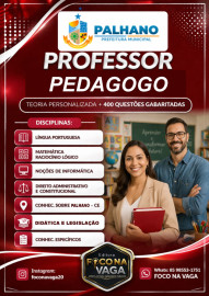 PDF  Palhano -ce 2026. Prof Pedagogo  digital 