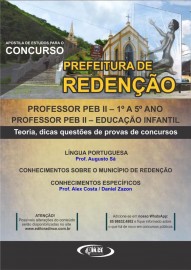 Apostila Professor Peb II 1 a 5 ano e Educao Infantil (Prefeitura de Redeno) - 2019 IMPRESSA