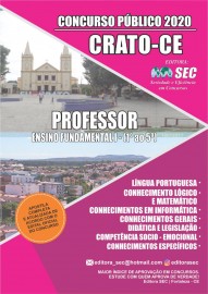 CRATO : PROFESSOR ENSINO FUNDAMENTAL 1 A 5 ANO 