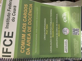 Ifce 2026  Comum aos cargos da �rea  de doc�ncia 