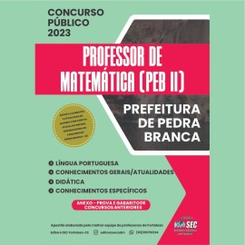 PEDRA BRANCA 2023 Prof .Matemtica 