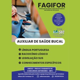 Fagifor 2024 Auxiliar de Sade Bucal editora SEC