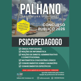Palhano 2026  Psicopedagogo 