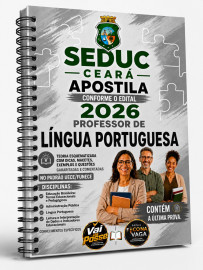 Seduc -Ce 2026  Prof de a l�ngua Portuguesa 