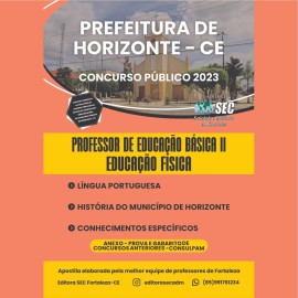 HORIZONTE 2023 : Professor de Educao Fsica 