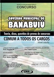 BANABUI ; Comum a todos os cargos nvel Mdio  