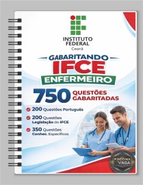 750 quest�es gabaritadas para Ifce 2026 Enfermeiro 