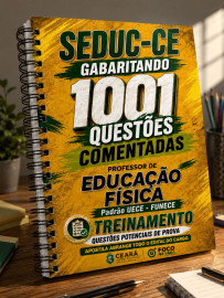 PDF  1001 quest�es comentas Seduc -ce   2026 Prof de Educa��o F�sica digital 