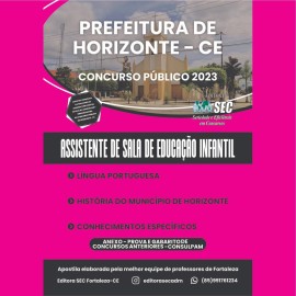 HORIZONTE 2023  Assistente  de sala de educao infantil