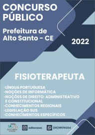 ALTO SANTO 2022 : Fisioterapia 