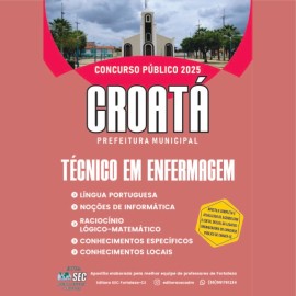 CROATA-Ce 2025 t�cnico de enfermagem 