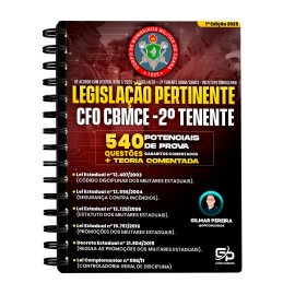 Legisla��o  Pertinente ao CFOCBM-Ce  2 tenente com prof .Gilmar Pereira 