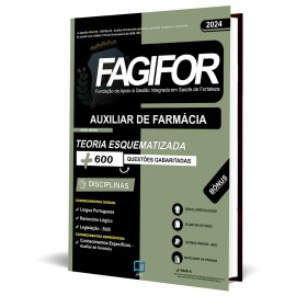 Fagifor 2024  Auxiliar de Farmcia editora elaborar 