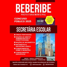 Beberibe 2025  Secret�rio Escolar 