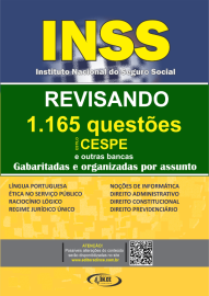 ..Revisando 1.165 Questes estilo CESPE/CEBRASPE - apostila Tcnico do INSS - 2022
