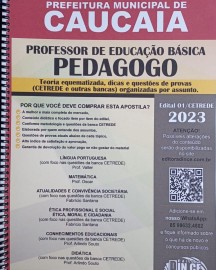 PDF PEDAGOGO - Professor de Educao Bsica -prefeitura de Caucaia (PMC) Teoria e questes 2023 DIGITAL