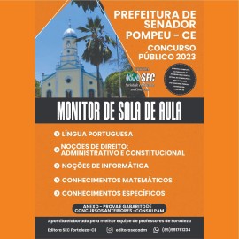 SENADOR POMPEU 2023 Monitor de sala de aula 