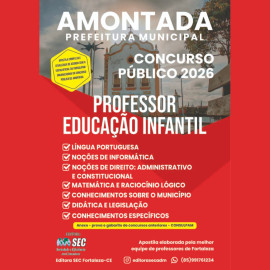 Amontada Ce 2026 Educa��o Infantil editora Sec 