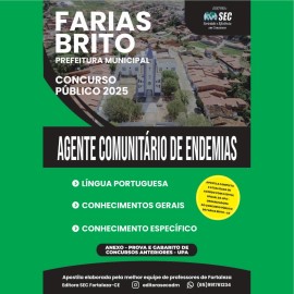 Farias Brito 2025 Agente de endemia 