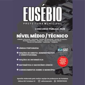 Eus�bio 2025 N�vel m�dio t�cnico 