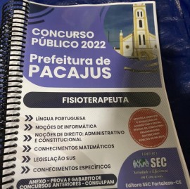PACAJUS 2022 FISIOTERAPEUTA 